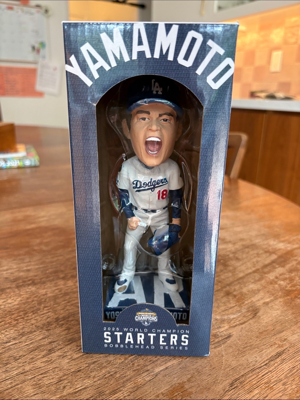 Yamamoto Dodgers #18 Bobblehead